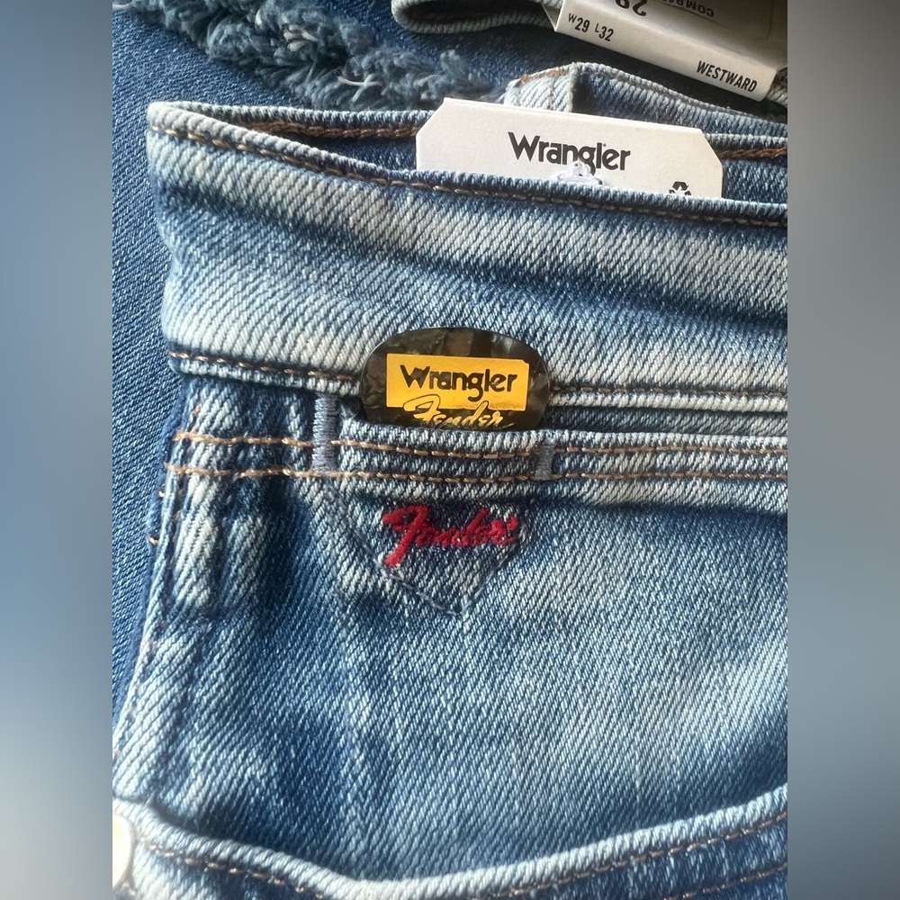 Rare!!! Wrangler x Fender Westward Boot Jean - Picture 14 of 14